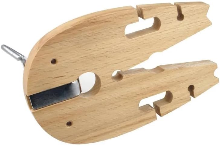 TAURISH V-Slot Bench Pin with C-Clamp Jewelry Making Tool Metalsmith Workbench For Sawing, Filing and Crafting - Image 3